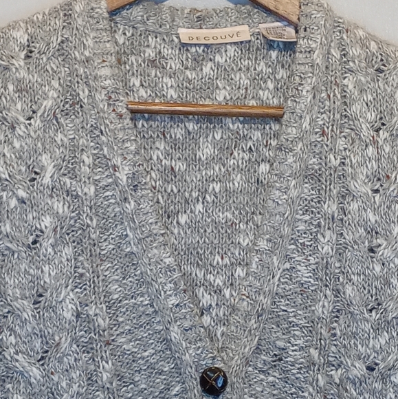 Vintage Chunky Knit Sweater Vest - Picture 2 of 6